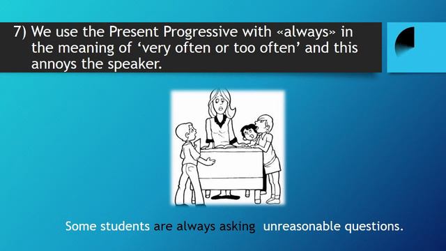 Differences between simple present and present continuous tense - Easy English Lesson смотреть онлайн