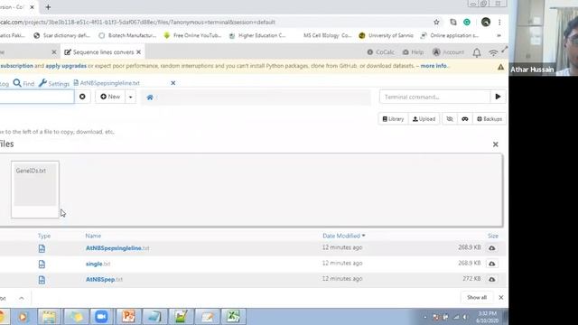 Part #4: Extract sequence with header from a fasta file with specific ID| Athar Mutahari смотреть онлайн