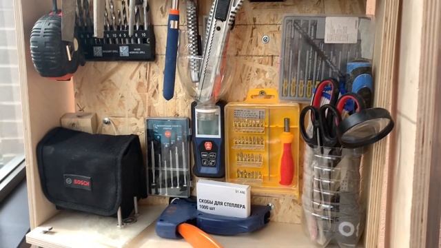 Стеллаж для хранения инструментов из остатков своими руками! смотреть онлайн
