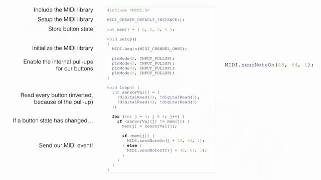 Quick Hack! - USB MIDI Controller with Arduino UNO смотреть онлайн