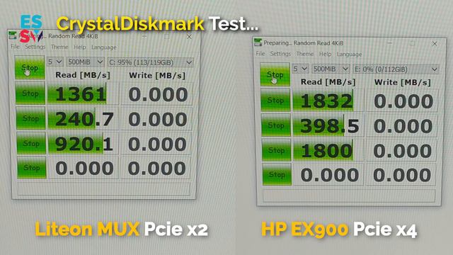 PCIe x2 VS PCIe x4 SSD! Read/Write Speed two budget NVME SSD смотреть онлайн