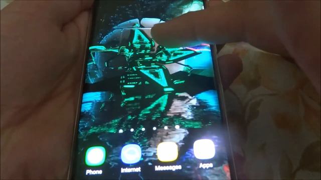Plexus Space Android 3D Live Wallpaper смотреть онлайн