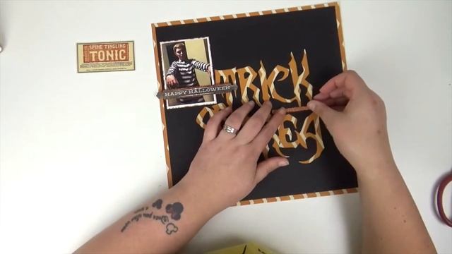 Trick or Treat | Halloween | Scrapbook Process Video | Pretty My Page | ScrappyNerdUK смотреть онлайн