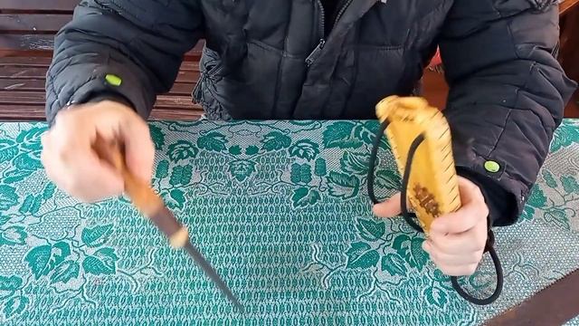 Шейный нож из мехпилы (Р6М5) смотреть онлайн