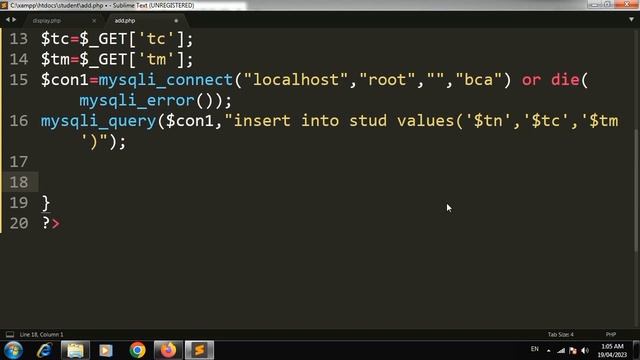 PHP Database Connectivity Step By Step in Gujarati смотреть онлайн