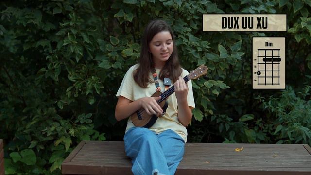 Ed Sheeran - Bad Habbits. Amina Khafizova ukulele cover with chords смотреть онлайн
