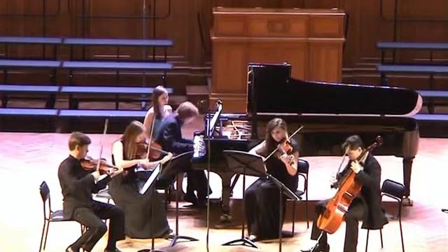 Medtner Piano Quintet. First movement. смотреть онлайн
