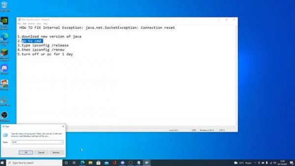 HOW TO FIX Internal Exception: java.net.SocketException: Connection reset