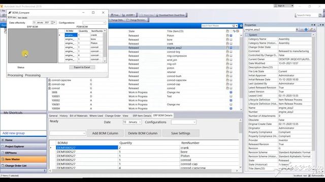 Autodesk Vault Dynamics 365 Finance Integration - AV2FINOP смотреть онлайн