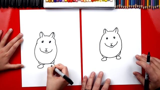 How To Draw A Realistic Hamster смотреть онлайн