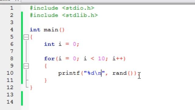 LANGAGE C - 24 - Génération de nombres aléatoires avec rand() смотреть онлайн