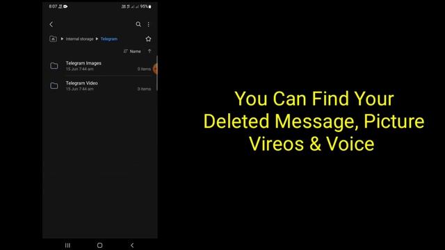 How To Recover Deleted Telegram Message, Chats, Pictures and Videos (Method 2023) смотреть онлайн