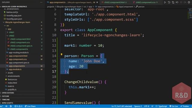 3.3) Angular | Lifecycle Hook | ngOnChanges & ChangeDetectionStrategy.OnPush in Tamil смотреть онлайн