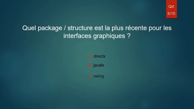 Quiz informatique - Java Partie 1 смотреть онлайн