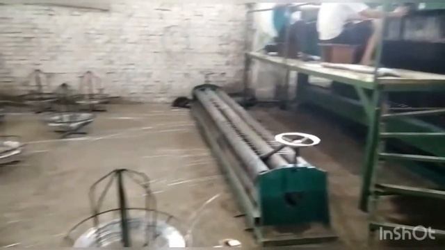 Процесс изготовление габионной сетки ! смотреть онлайн