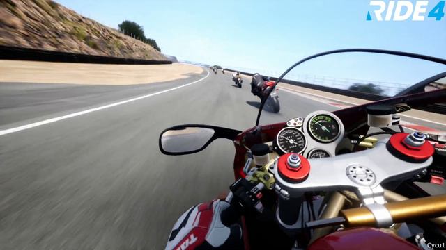 MotoGP 22 Vs RIDE 4 Laguna Seca PS5 Graphics Comparison