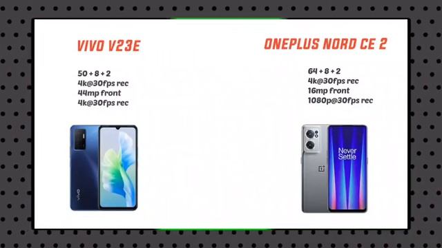 Vivo V23e 5g vs Oneplus nord ce 2 ~ Comparison in telugu смотреть онлайн