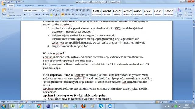 Appium Mobile Automation Training Orientation Session смотреть онлайн