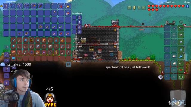 FIRST BOSS! // Terraria Overhaul Mod // Episode 8 смотреть онлайн
