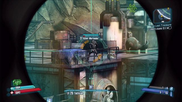 Killer Marauder plays killer air guitar - Borderlands 2 смотреть онлайн