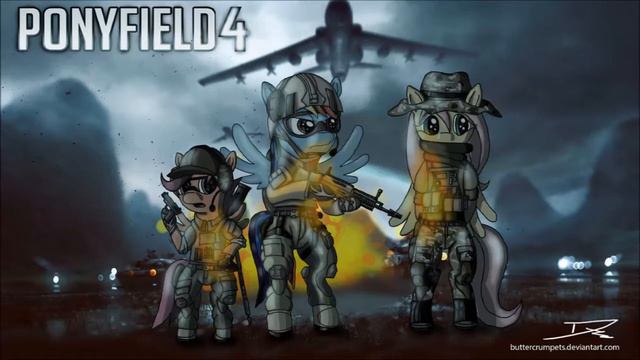 Battlefield 3 and Battlefield 4 Theme Song(Wallpaper Pony) смотреть онлайн