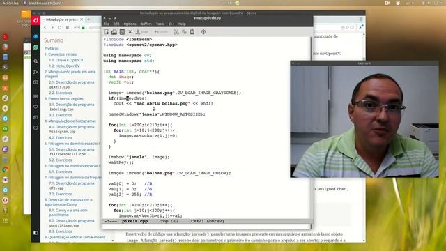 PDI - opencv - Acessando pixels смотреть онлайн