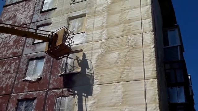 Утепление панельного дома ППУ смотреть онлайн