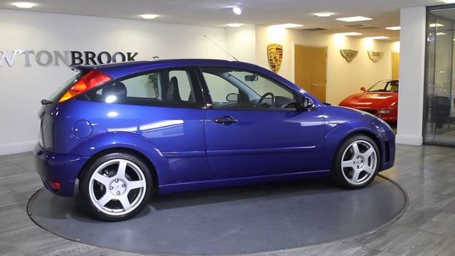 Ford Focus RS Mk1 Imperial Blue with Leather Lawton Brook смотреть онлайн