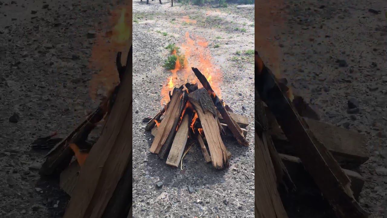 Уха на костре / походная кухня смотреть онлайн