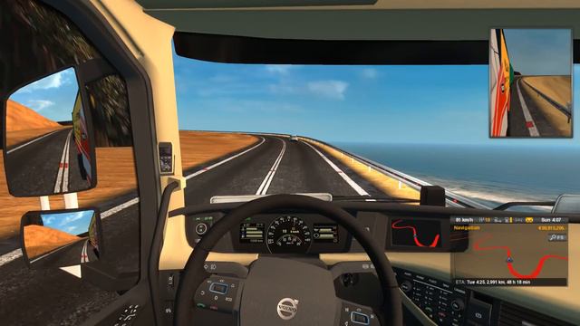 ETS2 1.22.2s TSM v6.2 4485km Delivery Run смотреть онлайн