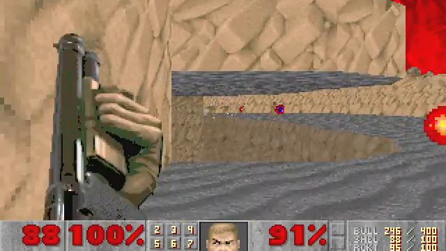 DOOM II Level 26: The Abandoned Mines
