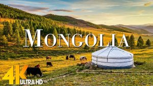 Mongolia 4K Nature Relaxation Film - Meditation Relaxing Music - Amazing Nature