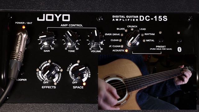tests & review of the JOYO DC-15s guitar practice amp - PART 2 смотреть онлайн