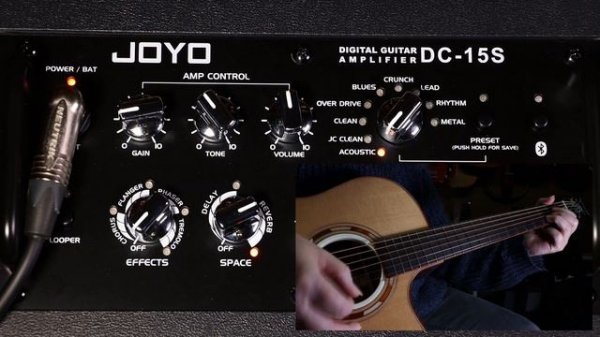tests & review of the JOYO DC-15s guitar practice amp - PART 2