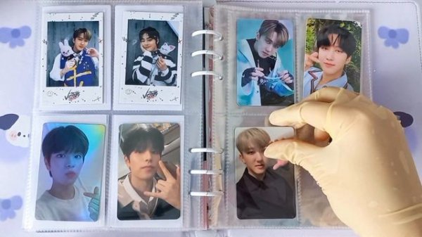 °•♡Новый биндер / организация карт STRAY KIDS, ITZY & TWICE♡•°