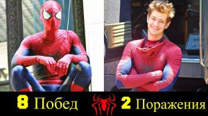 ✅ Человек Паук - Все Победы и Поражения Эндрю Гарфилда ✌!
