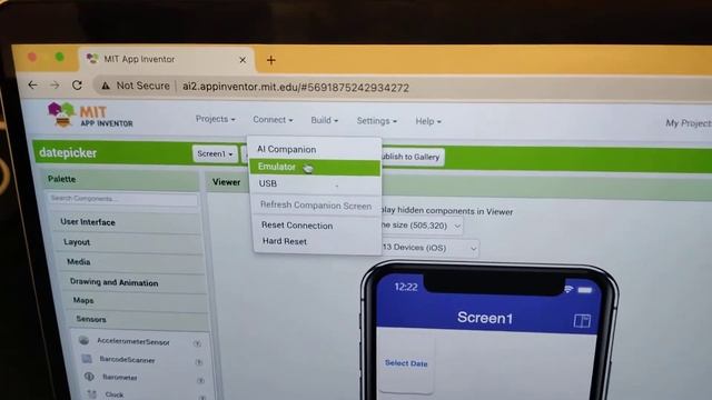 Test your App on your phone using MIT App Inventor mobile App смотреть онлайн