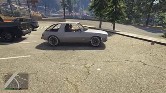 Девушка за рулем в игре GTA 5 смотреть онлайн