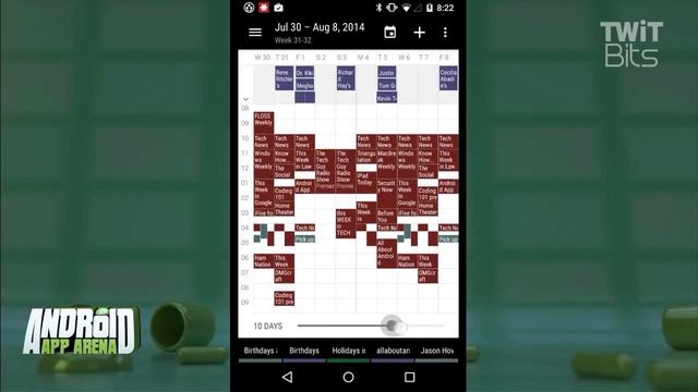 Business Calendar 2: Android App Arena 56 смотреть онлайн