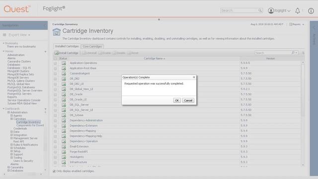 Foglight - Upgrading the Postgresql cartridge смотреть онлайн