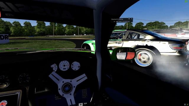 Trying to get used to VR in Assetto Corsa on KlutchKickz & Chill server смотреть онлайн