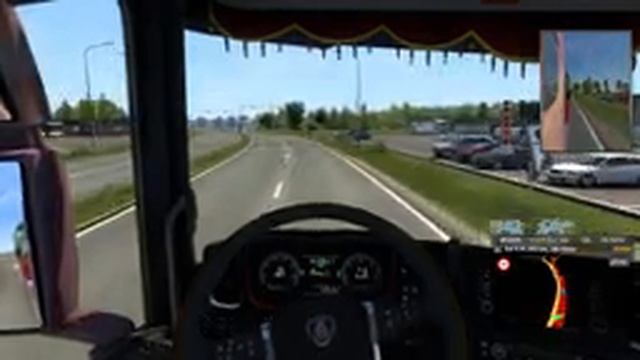Euro Truck Simulator 2 - Transporting Heavy Cargo in Truckersmp - Let's go to work. смотреть онлайн