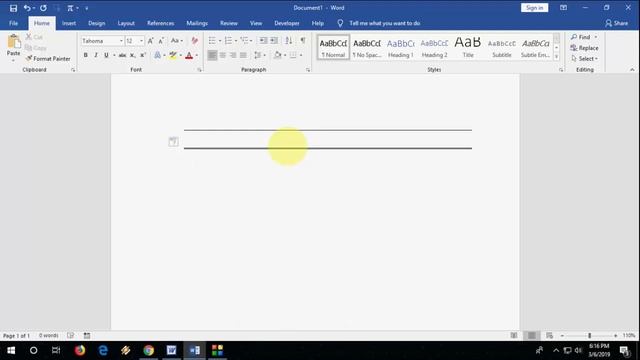 Shortcut Key to Draw Straight Lines in MS Word (Word 2003-2019) смотреть онлайн