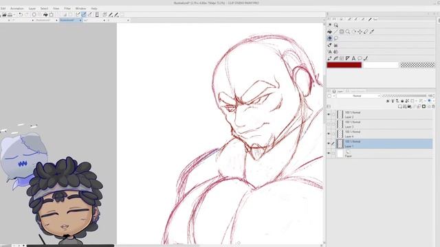 overwatch mauga FAN SKETCHING ARTWORK смотреть онлайн
