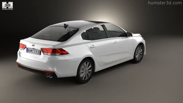 Kia K4 2014 by 3D model store Humster3D.com смотреть онлайн