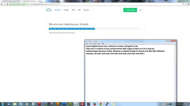 Restoring Digital Ocean Snapshots смотреть онлайн