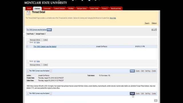 Discussion Boards for Blackboard 9 смотреть онлайн