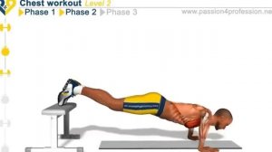 Chest Workout-Level 2 [Отжимание, 2 уровень]