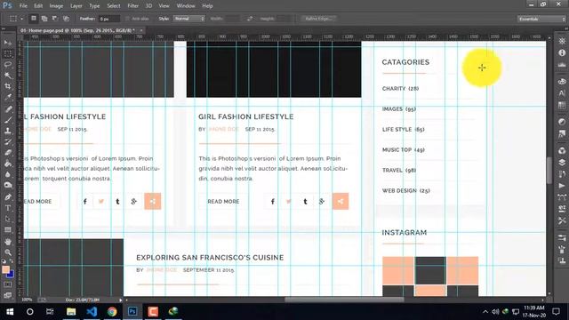 PSD to Bootstrap bangla tutorial | psd to html full project | category and ads box design part-15 смотреть онлайн